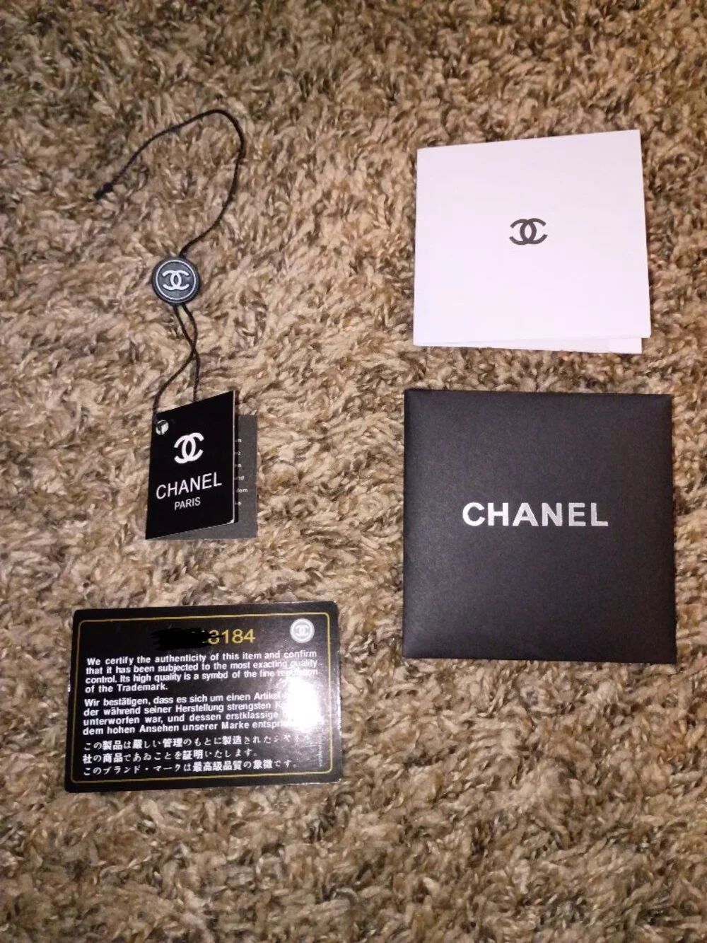 Authentic CHANEL discontinued gst black caviar leather with gold hardware
